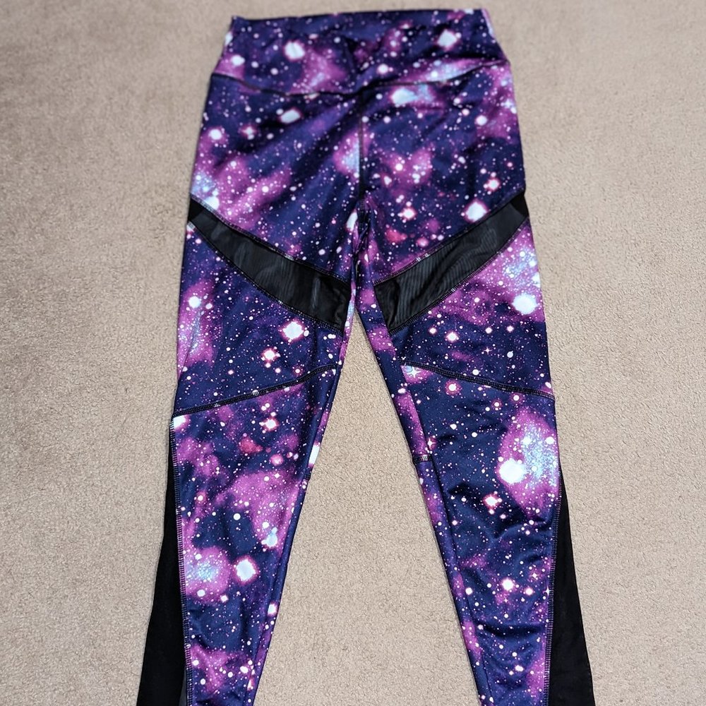 Shein Ladies galaxy workout leggings